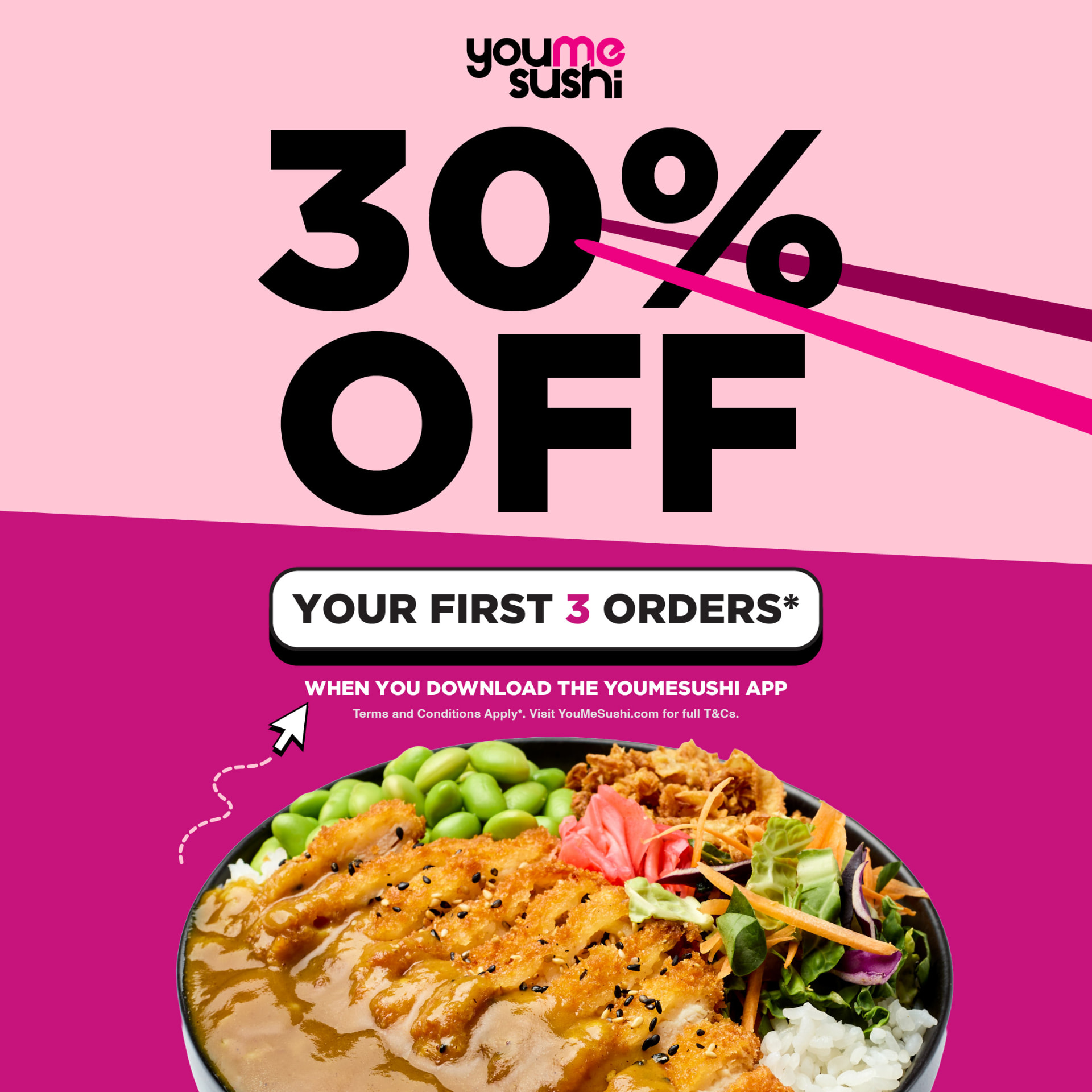 30% Off Your First 3 Orders