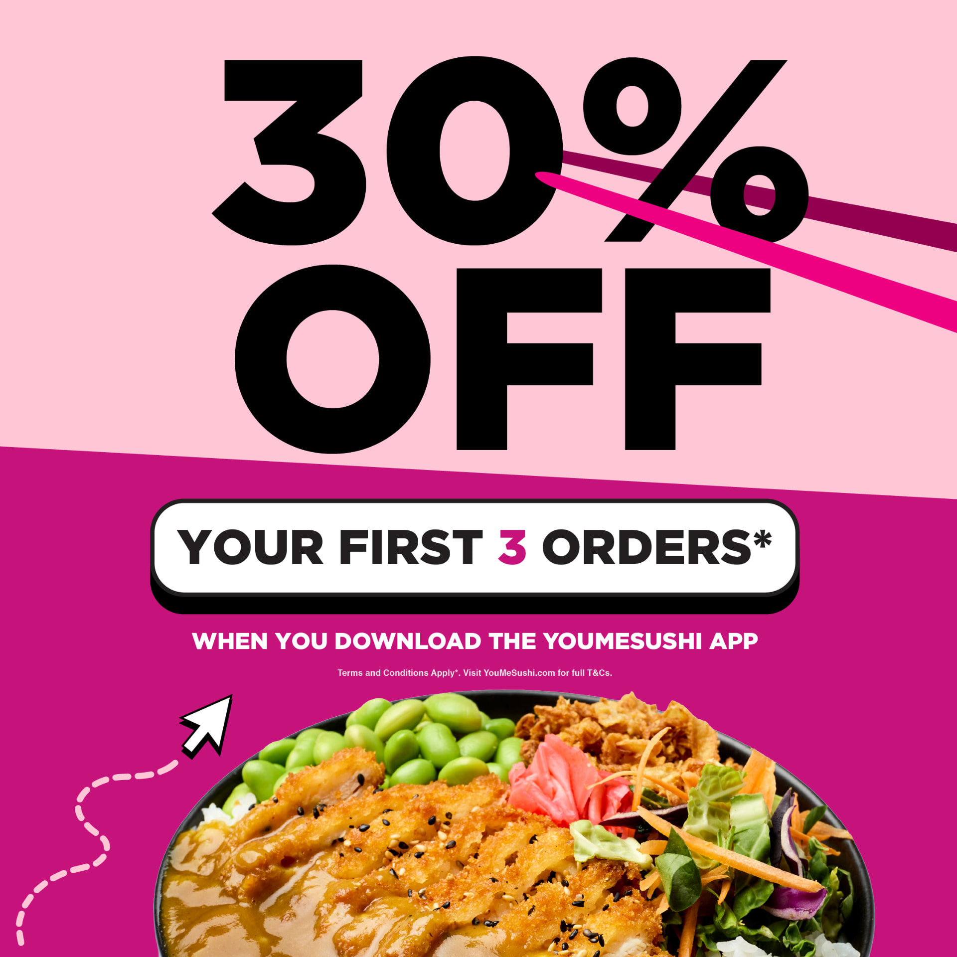 30% Off First Three Orders